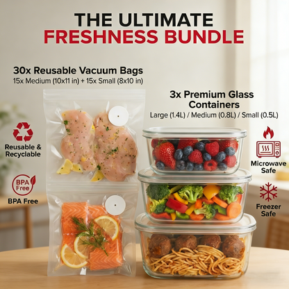 EasyHomey™ Portable Cordless Vacuum Sealer Kit