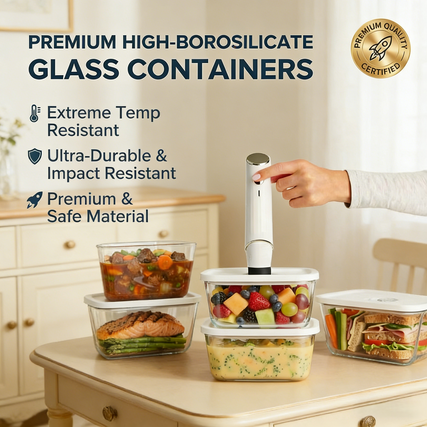 EasyHomey™ Handheld Vacuum Sealing Storage Kit