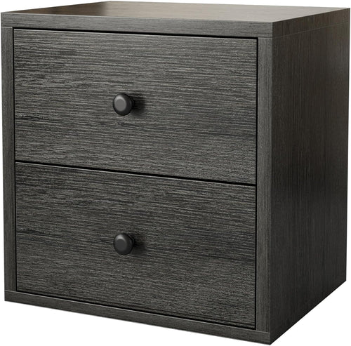 Modular 2-Drawer Storage Cube (Mix-and-Match Cabinet)